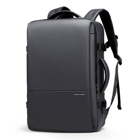 Premium Black Laptop Backpack | Waterproof Business Travel Bag