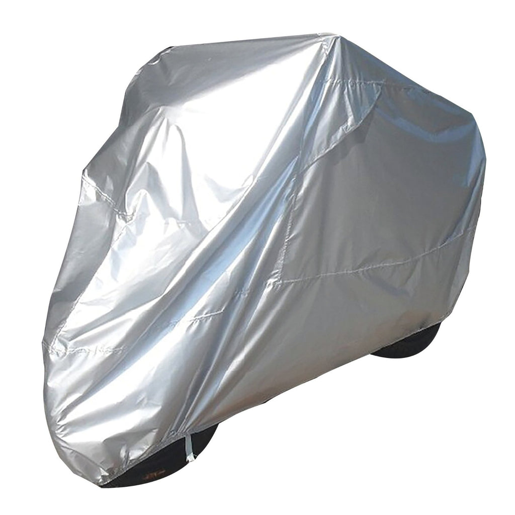 Universal Bike Cover 70 & 125 | Neon Silver Scratch & Rust Proof