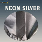 Universal Bike Cover 70 & 125 | Neon Silver Scratch & Rust Proof